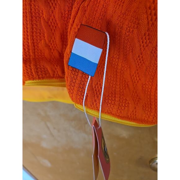 Dutch GP Grand Prix Orange Lion Vest Reversible- New! S/M - Picture 5 of 7